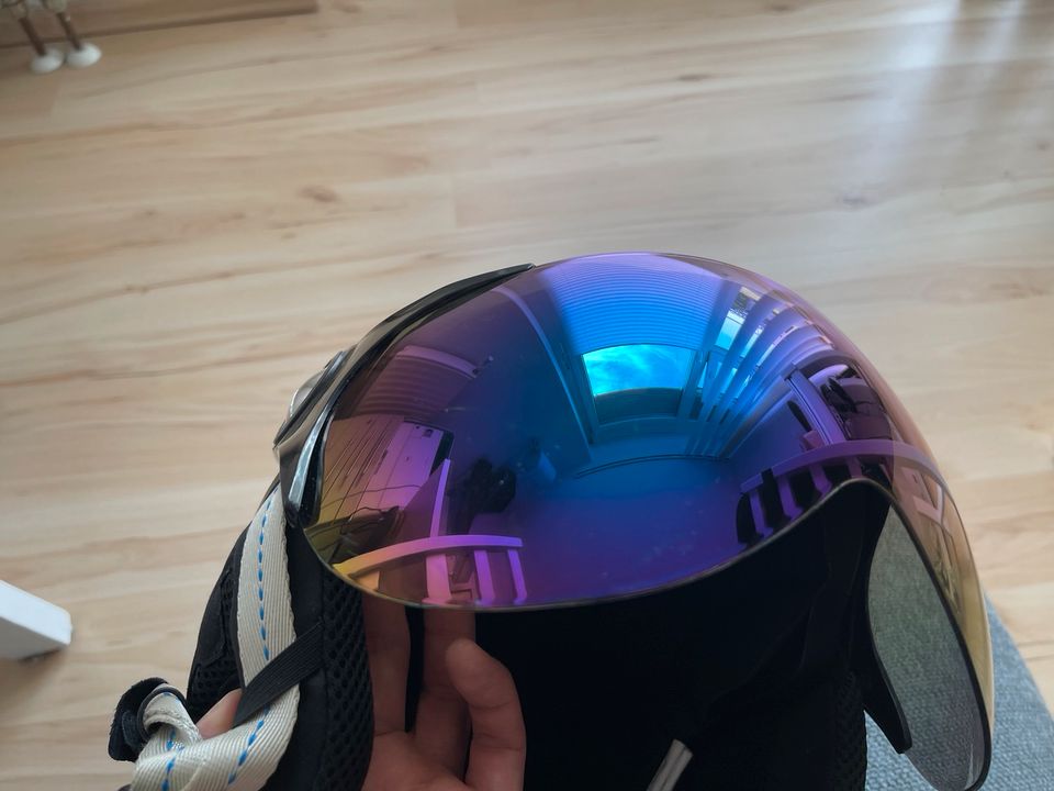 Ski- und Snowboardhelm mit Visier von Tchibo Gr. M (57-59) NP 89€ in Esslingen