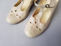 Riemchenschuhe, beige, Echtleder, Brautschuhe Gr.40 Köln - Rodenkirchen Vorschau