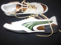 PUMA Sneaker Gr. 43   weiss - gold Niedersachsen - Ostercappeln Vorschau