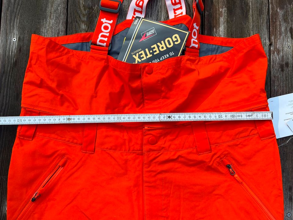 Skihose Marmot, XL (fällt wie XXL aus), Gore-Tex, orange, neu in Leonberg