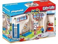 Playmobil Turnhalle inkl. Originalkarton und Bauanleitungen Sachsen-Anhalt - Magdeburg Vorschau