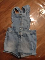 Kiabi Jeans Latzhosenshort mit Rüschen, 90-97cm Saarland - Beckingen Vorschau