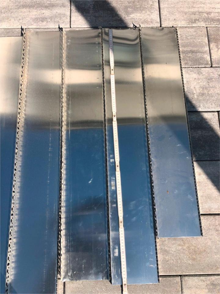 Ca. 7m Alu- Sockelschiene/ Sockelprofil 2m 160mm Sockelabschluss in Genthin