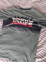 Jack and Jones Slim Fit T-shirt in dunkelgrün Stuttgart - Bad Cannstatt Vorschau