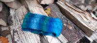 Wunderschönes Stirnband Neu weich 100% Schurwolle blau grün Brandenburg - Wustermark Vorschau
