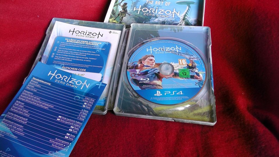 Horizon Zero Dawn PS4 Limited Edition, kratzerfrei in Trappenkamp