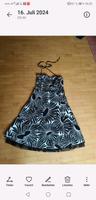 Kleid knielang 40 schwarz weiß Blumen Bayern - Allersberg Vorschau