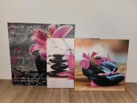 3x Leinwand Bilder - Blumen - Top Zustand Nordrhein-Westfalen - Hamm Vorschau