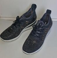 Strass Sneakers Glitzer Grau Nordrhein-Westfalen - Euskirchen Vorschau