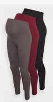 3 Set Schwangerschaftsleggings Hosen Leggings grau schwarz Gr. L Pankow - Heinersdorf Vorschau