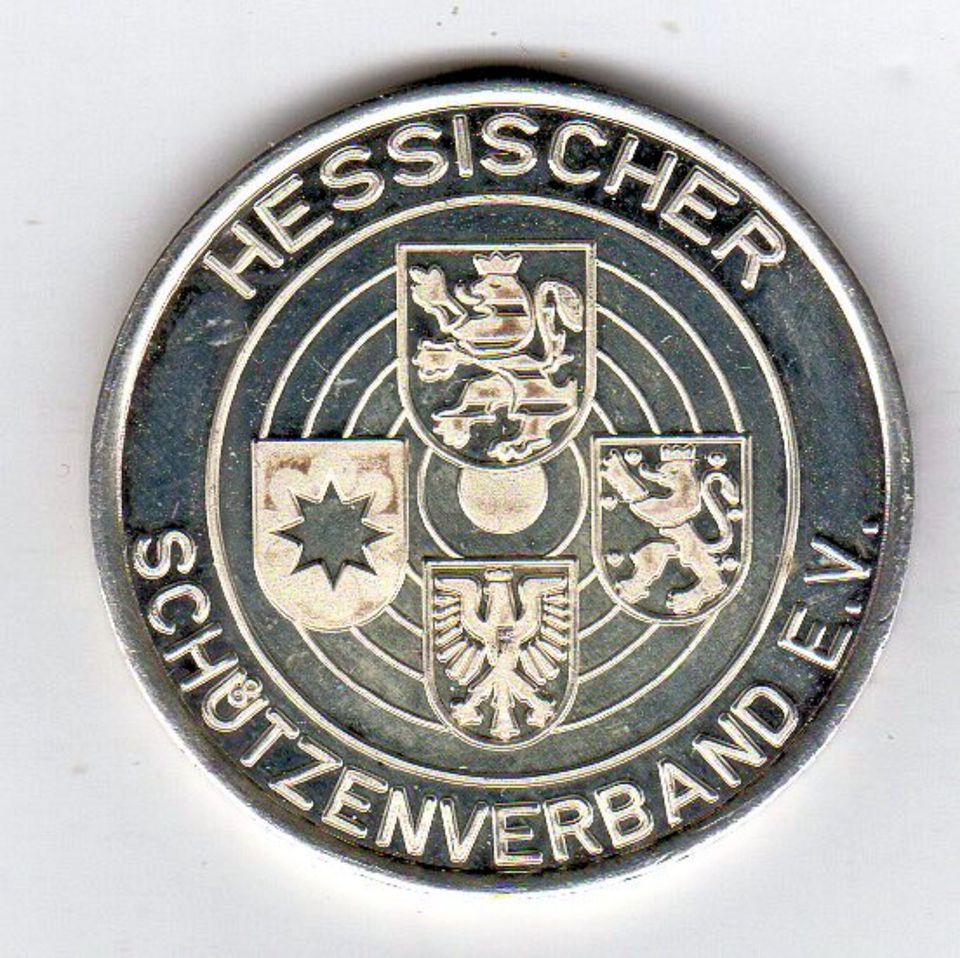 Silbermedaille 43. Deutscher Schützentag 1994 Frankfurt / Main in Freiburg im Breisgau