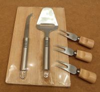 Käse Käseschneider Käsemesser Set Besteck Holzbrett 6 tlg. *NEU* Dresden - Südvorstadt-Ost Vorschau