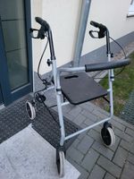 Rollator Gehhilfe 63 cm Aluminium Klappbar 120 kg Belastbarkeit Niedersachsen - Seelze Vorschau