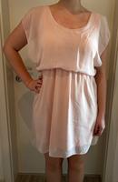 Kleid, apricot-farben - Gr. 38 - Sehr leichter Stoff Bayern - Rödental Vorschau