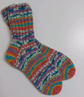 Wollsocken.Gr.42-43.Gestrickte Socken aus 8 fache Sockenwolle. Nordrhein-Westfalen - Warendorf Vorschau