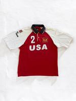 Vintage Puma La Martina USA mit Rückenprint weiß/rot Größe XL. Nordrhein-Westfalen - Bornheim Vorschau