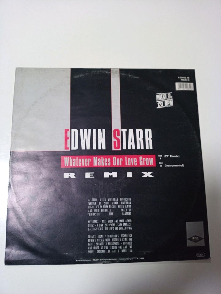 Edwin Starr ‎– Whatever Makes Our Love Grow Maxi Schallplatte in Heusweiler
