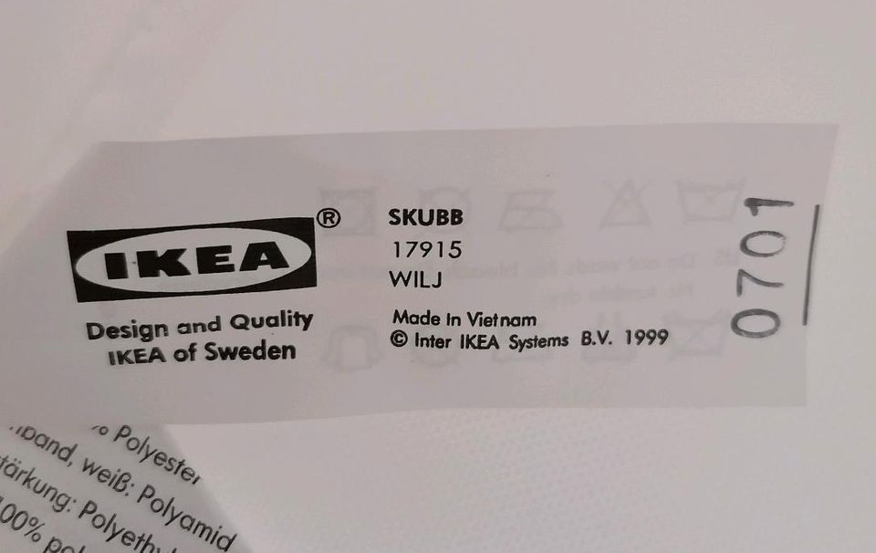 Ikea 3x Aufbewahrung Hängeregal Schrank Skubb  breit und schmal in Frohburg