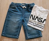 *** Set NASA T-Shirt von H&M & Jeansshorts Gr. 146/152 *** Bayern - Feucht Vorschau
