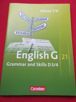 English G 21 Grammar and Skills D 3/4 Kl.7/8 Niedersachsen - Wedemark Vorschau