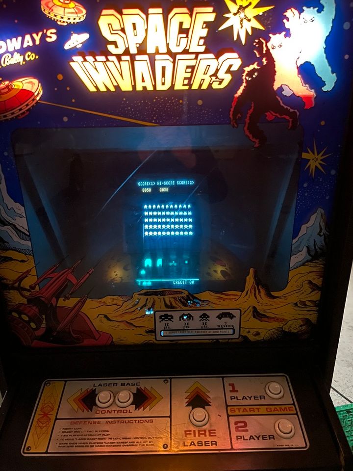 Arcade PacMan Asteroids SpaceInvader in Uetze
