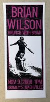 Brian Wilson (Beach Boys) Poster Silkscreen - Grimey's Nashville Hessen - Dietzenbach Vorschau