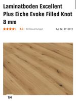 Laminat Excellent Plus Eiche Evoke Filled Knot 8 mm Niedersachsen - Northeim Vorschau