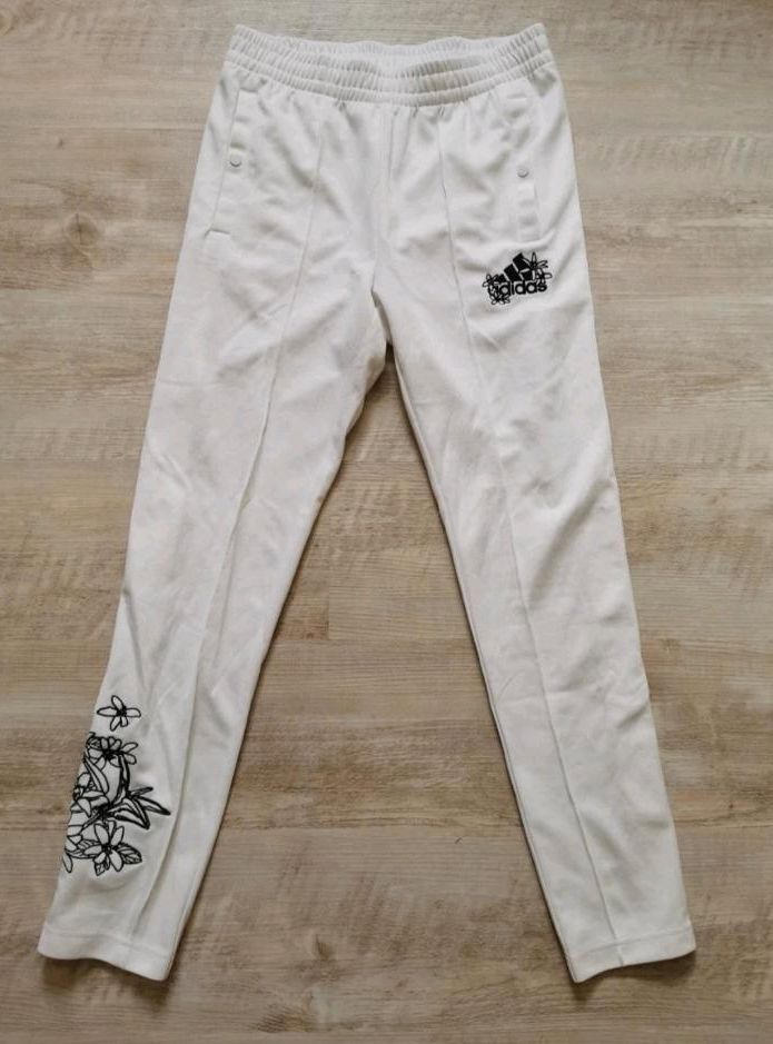 Adidas woman Nini Gfx pant Jogginghose weiß Gr.XS in Ebermannstadt