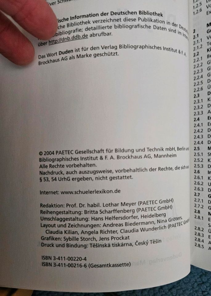 Duden Abiturwissen Ausgabe 2004 in Hannover