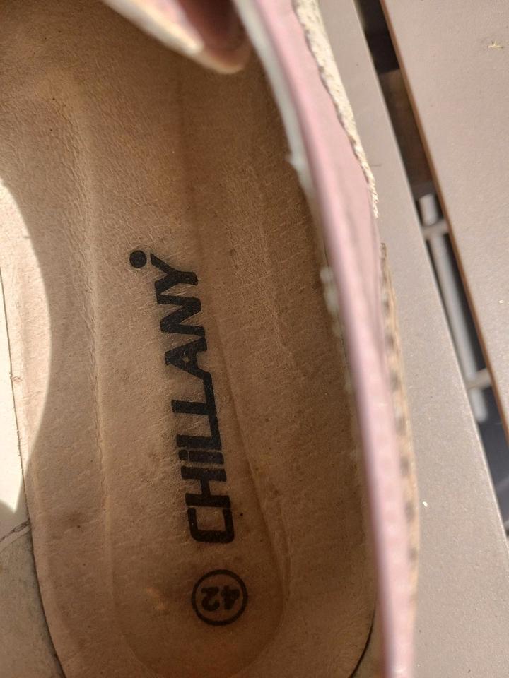 Lack Halbschuh Damen Budapester Schnüren Größe 42 von Chillany in Mönchengladbach