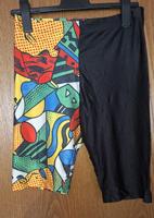 Damen Radlerhose schwarz bunt Gr.50 Saarland - Ottweiler Vorschau