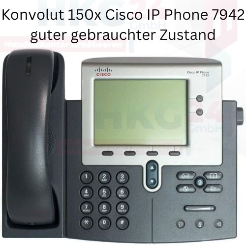 Sonderpreis Konvolut 150x VOIP Phone Telefon Cisco Systems 7942 in Großbeeren