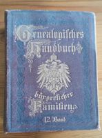Genealogisches Handbuch 1906 Band 12 Nordrhein-Westfalen - Mönchengladbach Vorschau