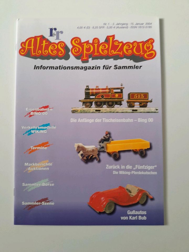 122x hochwertige Magazine "Altes Spielzeug " in Bergisch Gladbach