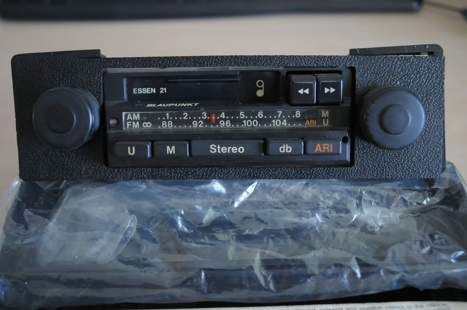 Blaupunkt Autoradio mit Cassette Essen 21 für Oldtimer in Steinach b. Straubing