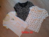 Shirt T-Shirt kurzarm edc Esprit XS wie neu weiß schwarz Niedersachsen - Duingen Vorschau