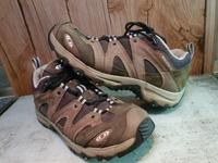 Salomon 38 2/3 Damen Trail-Running Leder Sneaker Schuhe braun Nordrhein-Westfalen - Alpen Vorschau