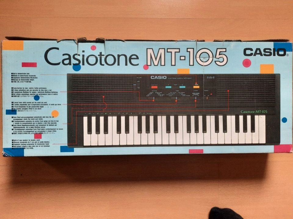 CASIO Keyboard MT 105 in Bad Laasphe