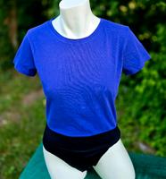 Please made in italy tshirt body baumwolle gr S M lila schwarz Bayern - Neuendettelsau Vorschau