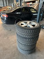 4x Audi Felgen mit Bridgestone M+S Reifen 225/55R17 101T Bayern - Vöhringen Vorschau