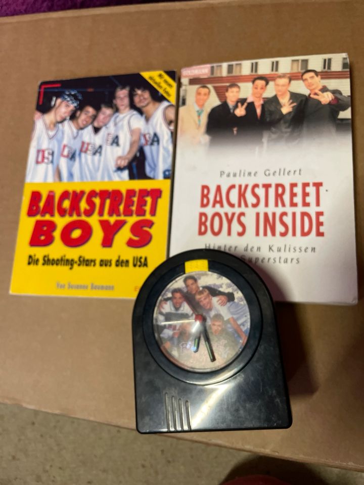 Backstreet Boys BsB Paket Sammlung Bücher Uhr in Landsberg (Saalekreis)