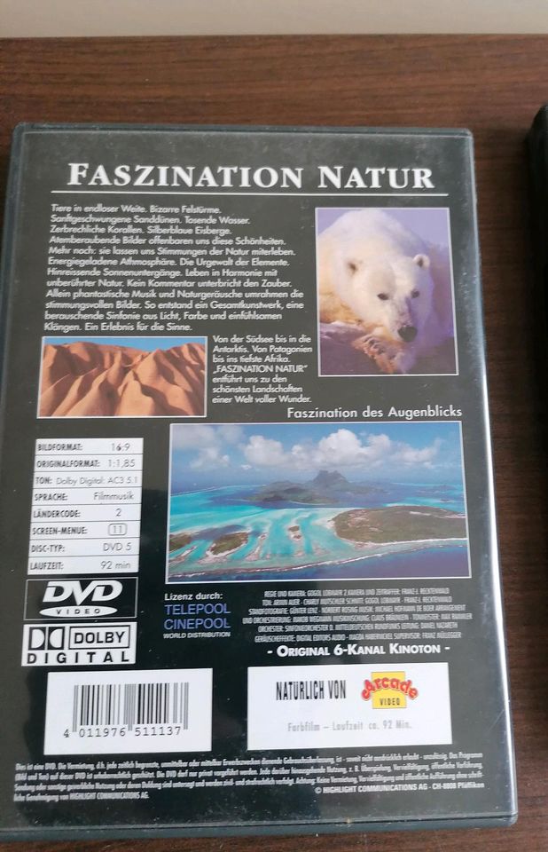 Video DVD Kinder Natur Reise Filme Unterhaltung in Spremberg