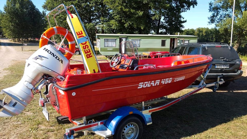 Tysk450open Angelboot Konsolenboot Motorboot in Birkenwerder