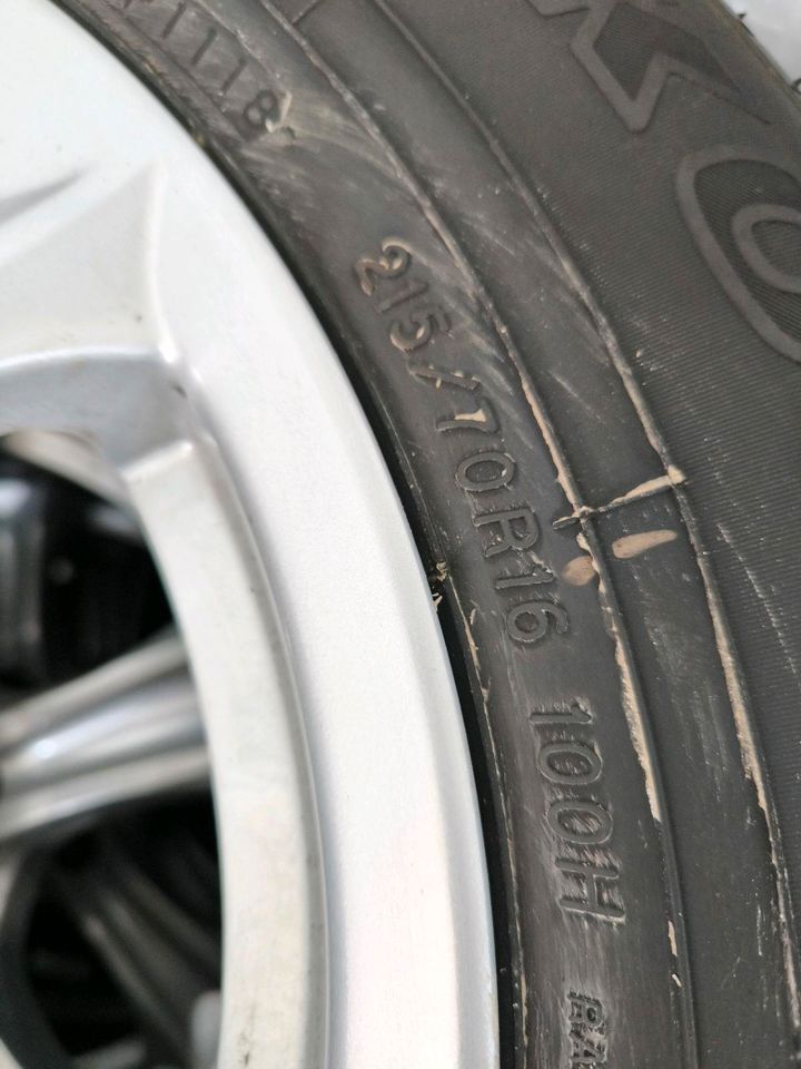 Hyundai Tucson Sommerräder  mit neuwertigen Yokohama Reifen in Albisheim (Pfrimm)