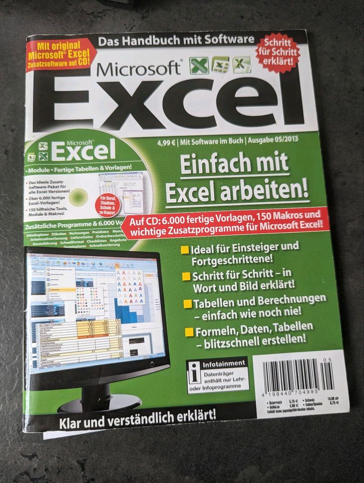 Microsoft Excel - Einfach mit Excel arbeiten mit CD in Schkeuditz