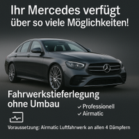 Mercedes-Benz Luftfahrwerk Airmatic Tieferlegung Baden-Württemberg - Reutlingen Vorschau