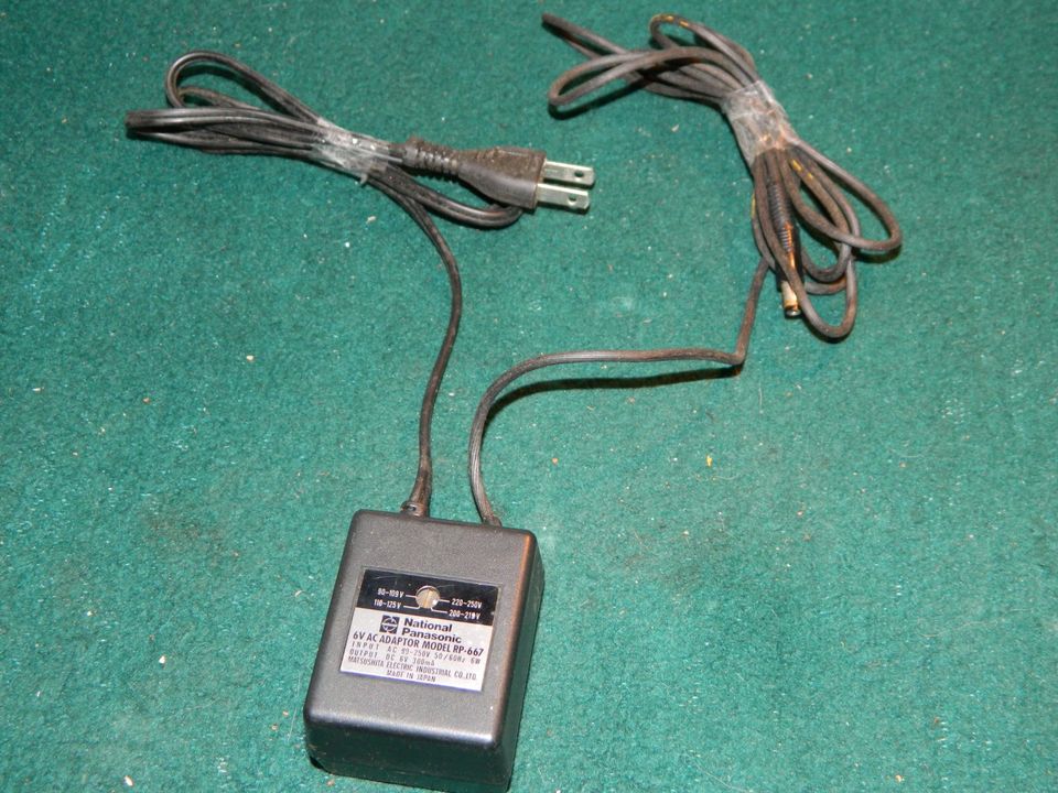 Pansonic 6 V AC Adapter MODEL RP-667 in Schotten