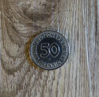 50 Pfennig, Bank Deutscher Länder, 1949, F, Umlaufmünze Brandenburg - Luckau Vorschau
