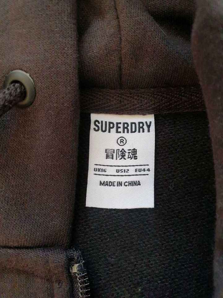 Superdry Code Kapuzensweatjacke Hoody Hoddie 44 XXL schwarz Damen in München