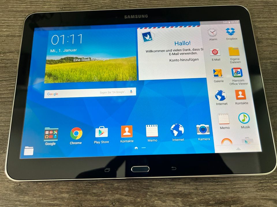 Samsung Galaxy Tab 4 (10.1“ / SM-T530) 16GB Schwarz in Alzenau